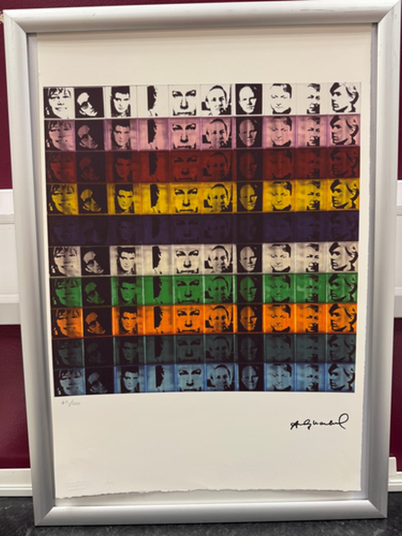ANDY Warhol, Original, Print, Limited edition, Plate signed (1 of 1)