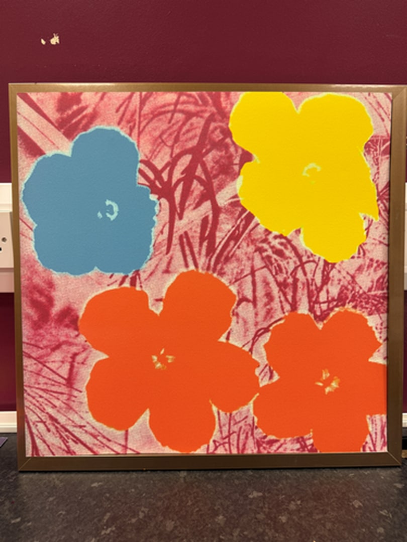 Andy Warhol, (After) Original Print, Limited Edition, Seal, Hand signed And Numbered (1 of 4)