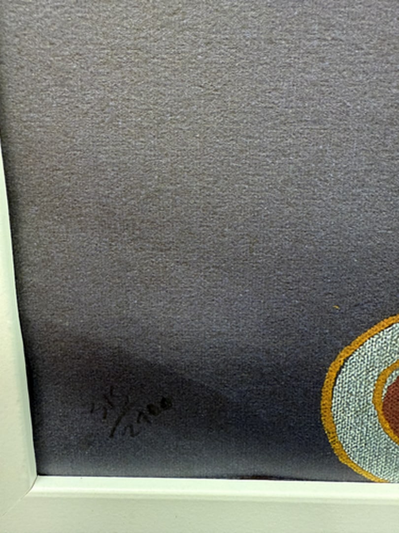 ANDY WARHOL RARE 1986 LMD ED LARGE FINE ART LITHOGRAPH PRINT~(23 1/2"" W X 23 5/8""H) - 3