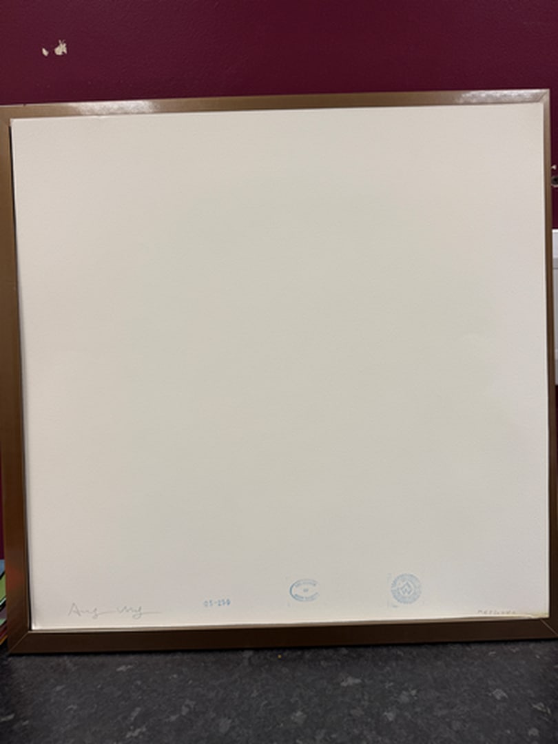 Andy Warhol, (After) Original Print, Limited Edition, Seal, Hand signed And Numbered - 2