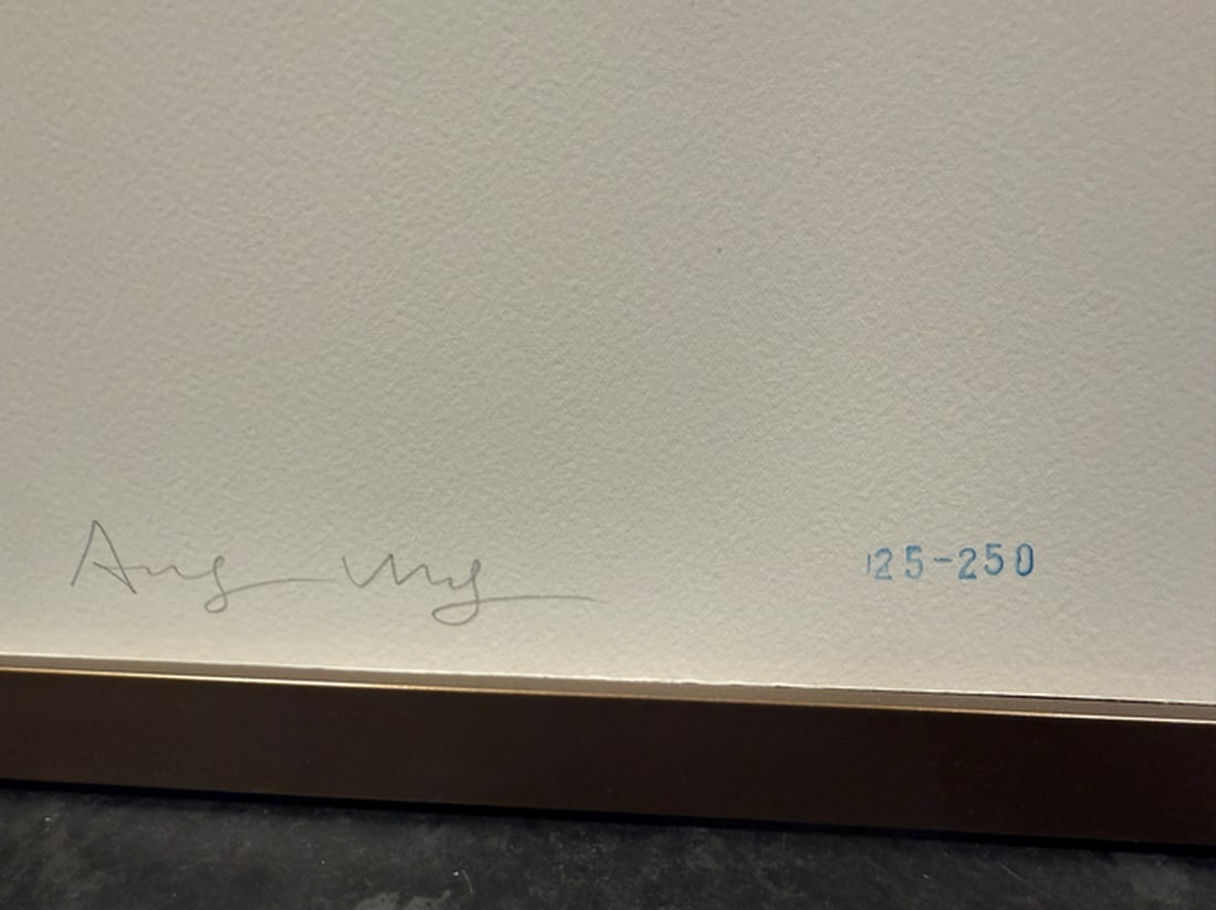 Andy Warhol, (After) Original Print, Limited Edition, Seal, Hand signed And Numbered - 3