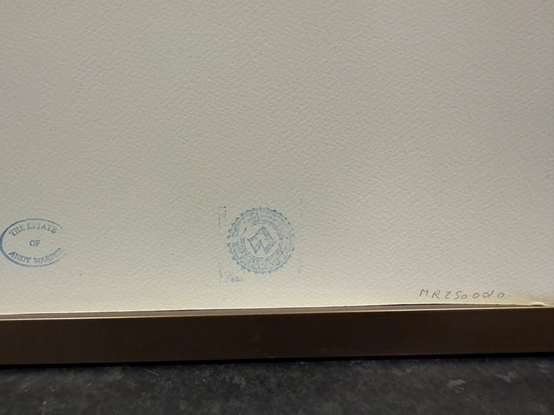 Andy Warhol, (After) Original Print, Limited Edition, Seal, Hand signed And Numbered - 4