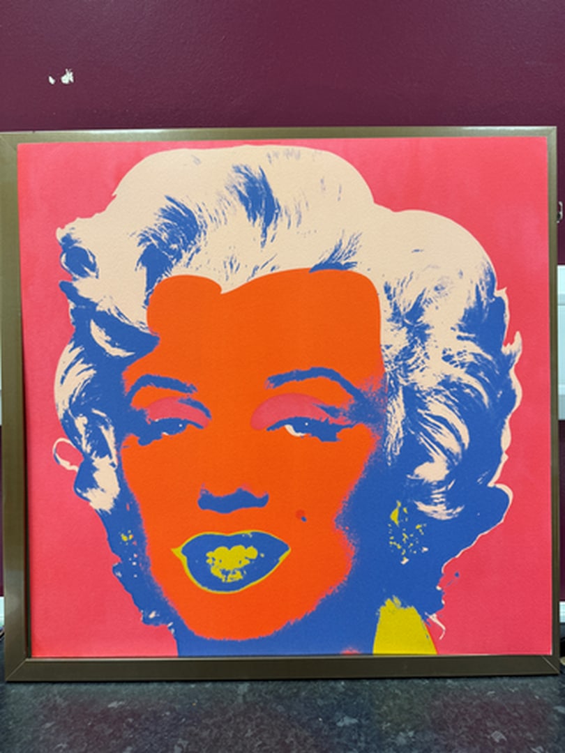 Andy Warhol, (After) Original Print, Limited Edition, Seal, Hand signed And Numbered (1 of 2)