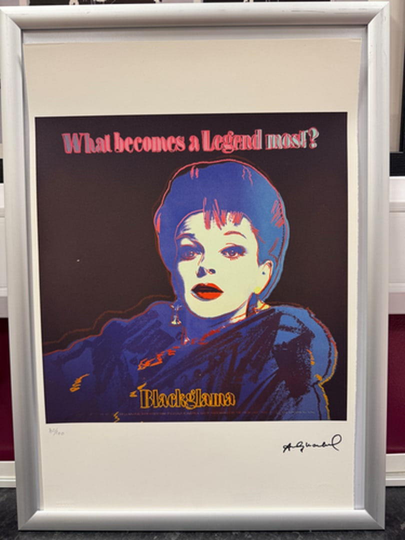 ANDY Warhol, Original, Print, Limited edition, Plate signed: Andy Warhol edition Arabic numbering - numbering 100 copies - Approximate dimensions of the sheet 57.3 x 38.4 cm - INTONSO / IRREGULAR SHEET on 4 sides, weight between 180/210 - Watermark on Arches Fr