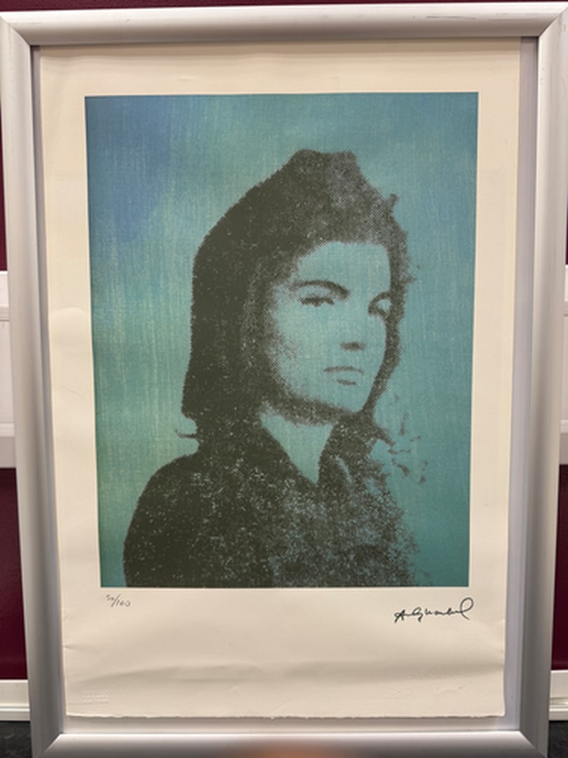 ANDY Warhol, Original, Print, Limited edition, Plate signed: Andy Warhol edition Arabic numbering - numbering 100 copies - Approximate dimensions of the sheet 57.3 x 38.4 cm - INTONSO / IRREGULAR SHEET on 4 sides, weight between 180/210 - Watermark on Arches Fr