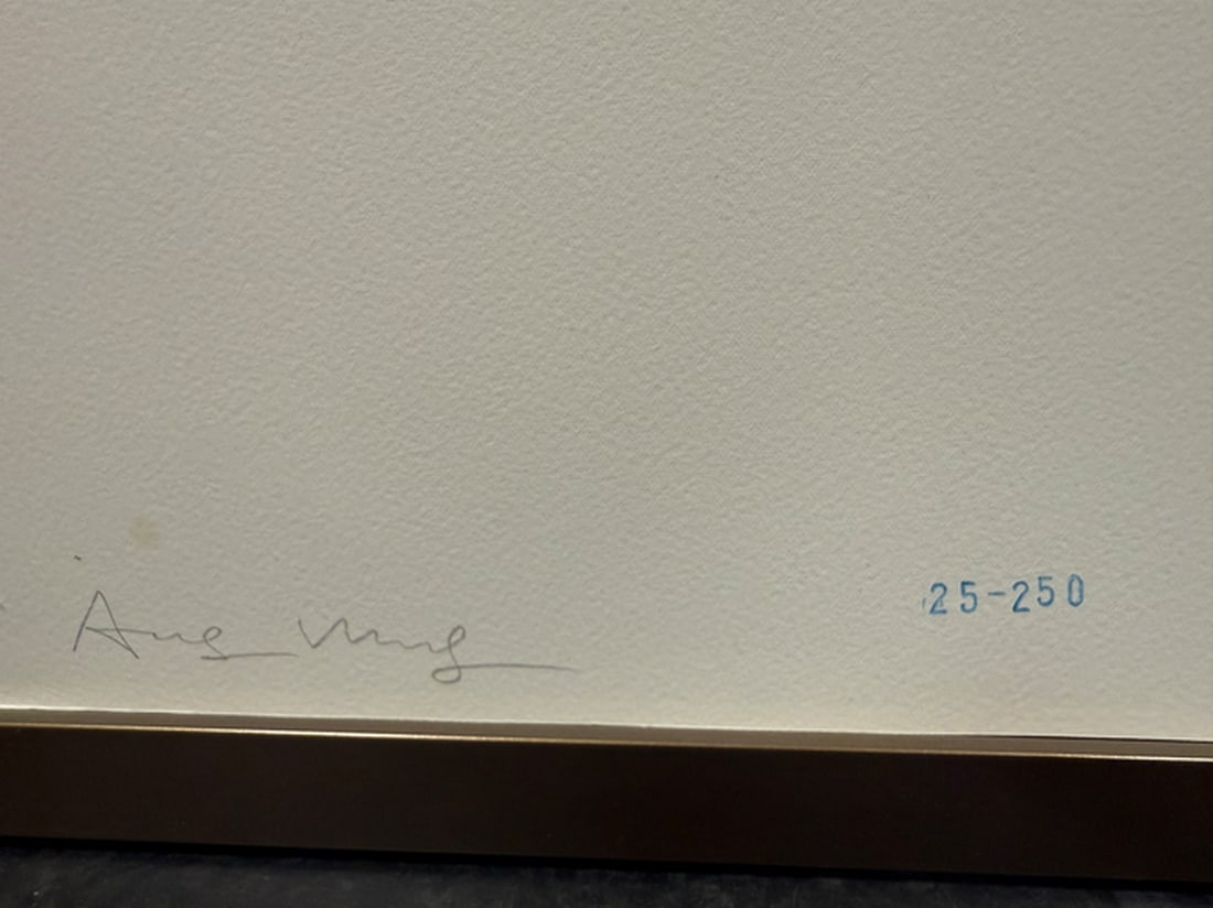 Andy Warhol, (After) Original Print, Limited Edition, Seal, Hand signed And Numbered - 3