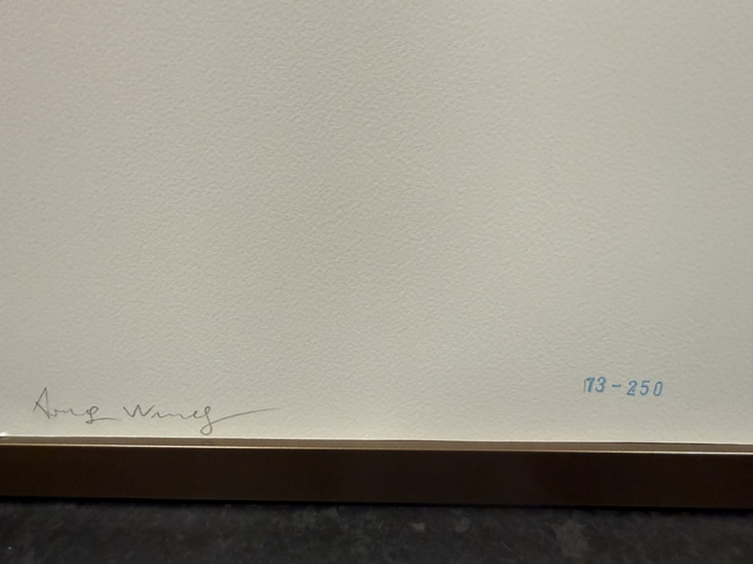 Andy Warhol, (After) Original Print, Limited Edition, Seal, Hand signed And Numbered - 3