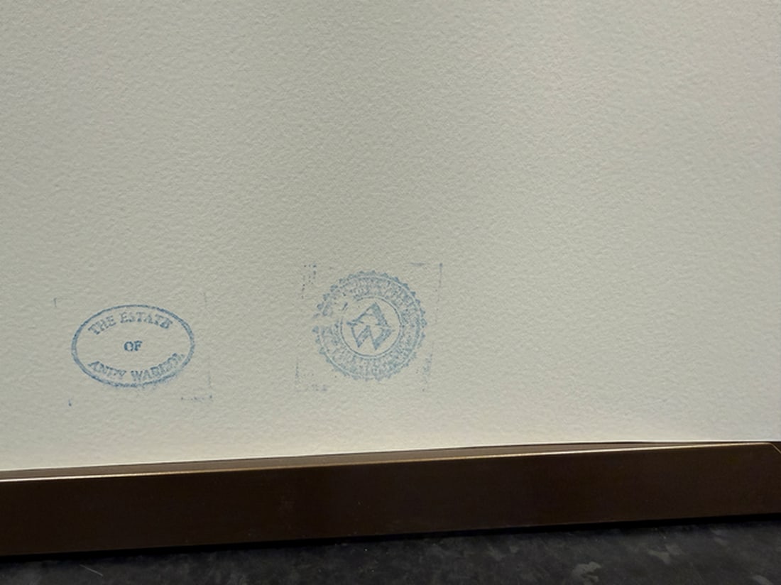 Andy Warhol, (After) Original Print, Limited Edition, Seal, Hand signed And Numbered - 4