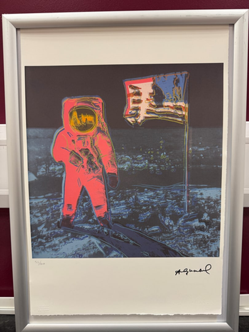 ANDY Warhol, Original, Print, Limited edition, Plate signed: Andy Warhol edition Arabic numbering - numbering 100 copies - Approximate dimensions of the sheet 57.3 x 38.4 cm - INTONSO / IRREGULAR SHEET on 4 sides, weight between 180/210 - Watermark on Arches Fr