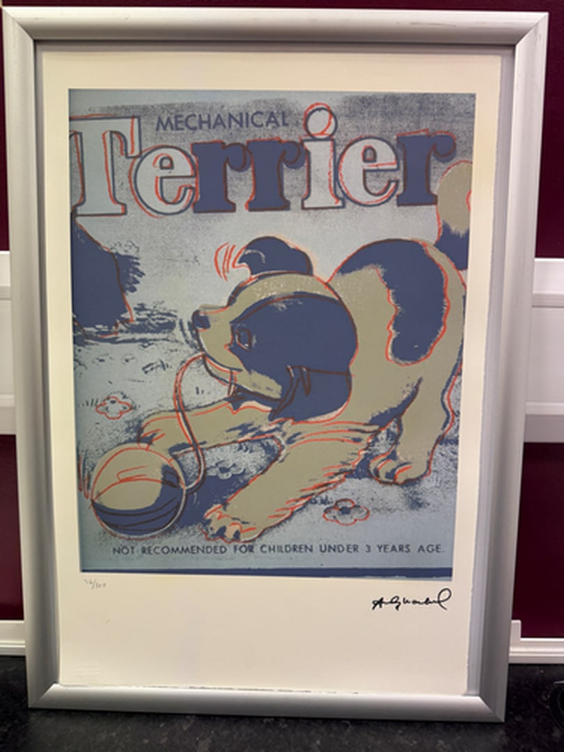 ANDY Warhol, Original, Print, Limited edition, Plate signed: Andy Warhol edition Arabic numbering - numbering 100 copies - Approximate dimensions of the sheet 57.3 x 38.4 cm - INTONSO / IRREGULAR SHEET on 4 sides, weight between 180/210 - Watermark on Arches Fr