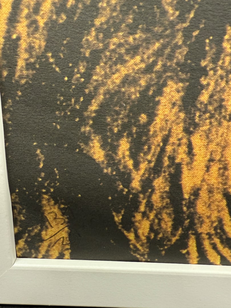 ANDY WARHOL RARE 1986 LMD ED LARGE FINE ART LITHOGRAPH PRINT~(23 1/2"" W X 23 5/8"" H) - 3