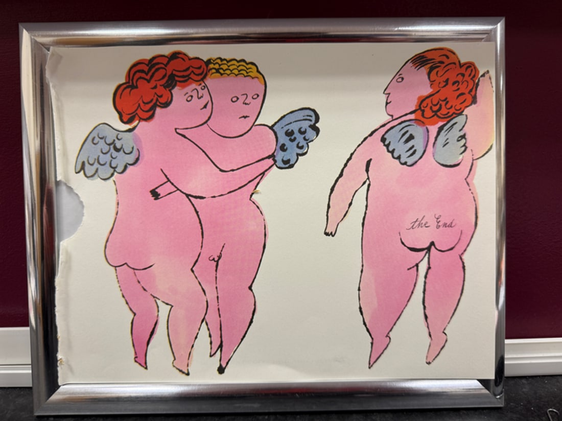 Andy Warhol- In the Bottom of My Garden Page., Rare, Edition, Print on paper, Size- 20cm x 25cm. (1 of 6)