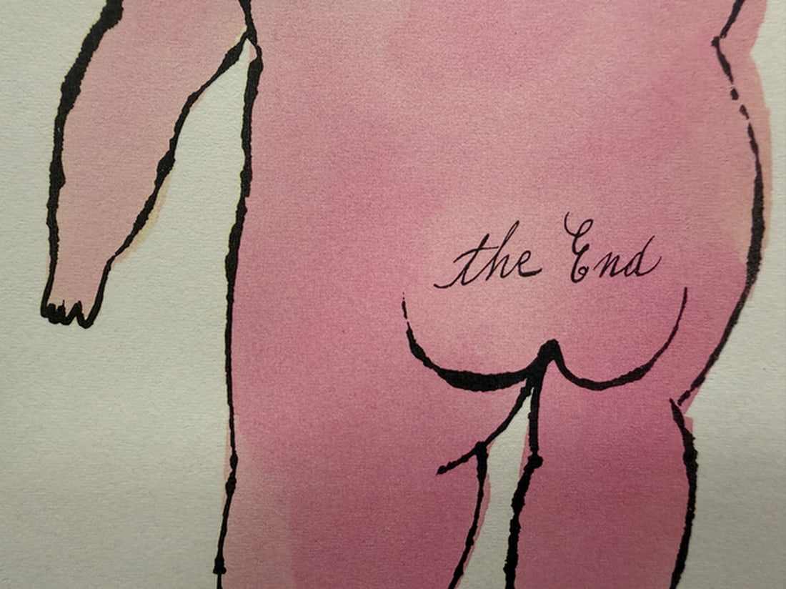 Andy Warhol- In the Bottom of My Garden Page., Rare, Edition, Print on paper, Size- 20cm x 25cm. - 3