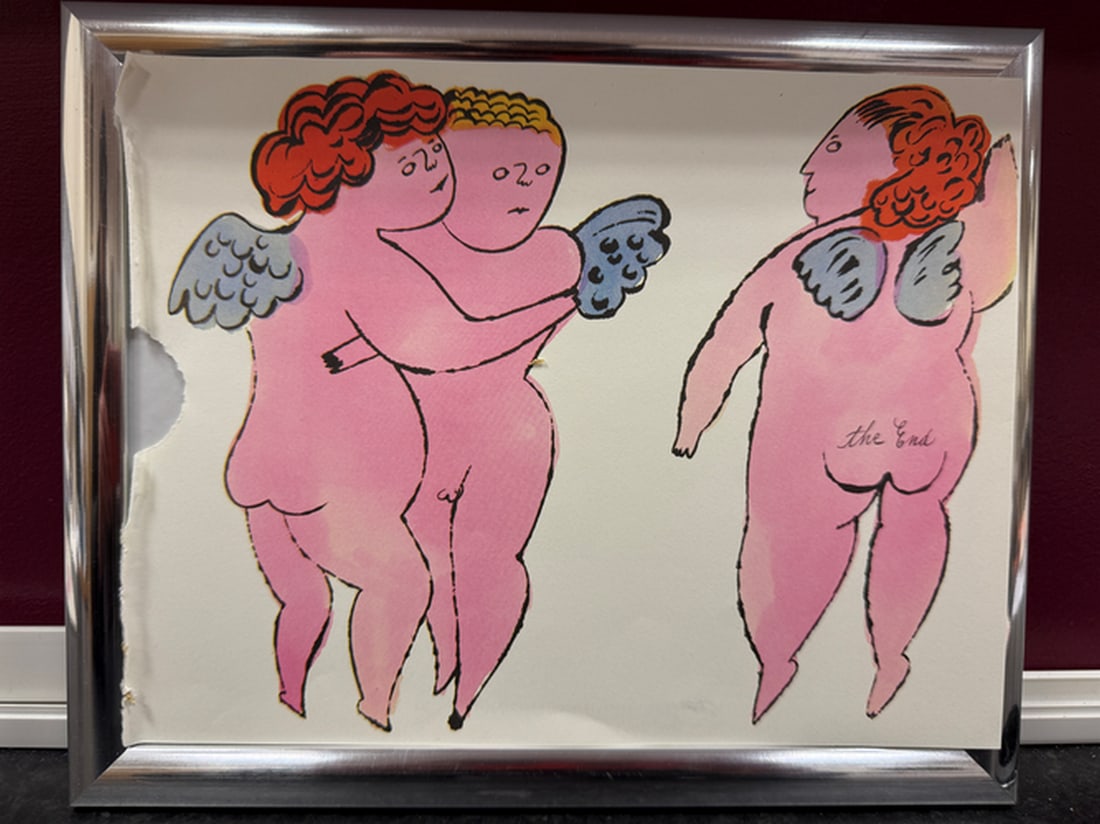 Andy Warhol- In the Bottom of My Garden Page., Rare, Edition, Print on paper, Size- 20cm x 25cm. - 4