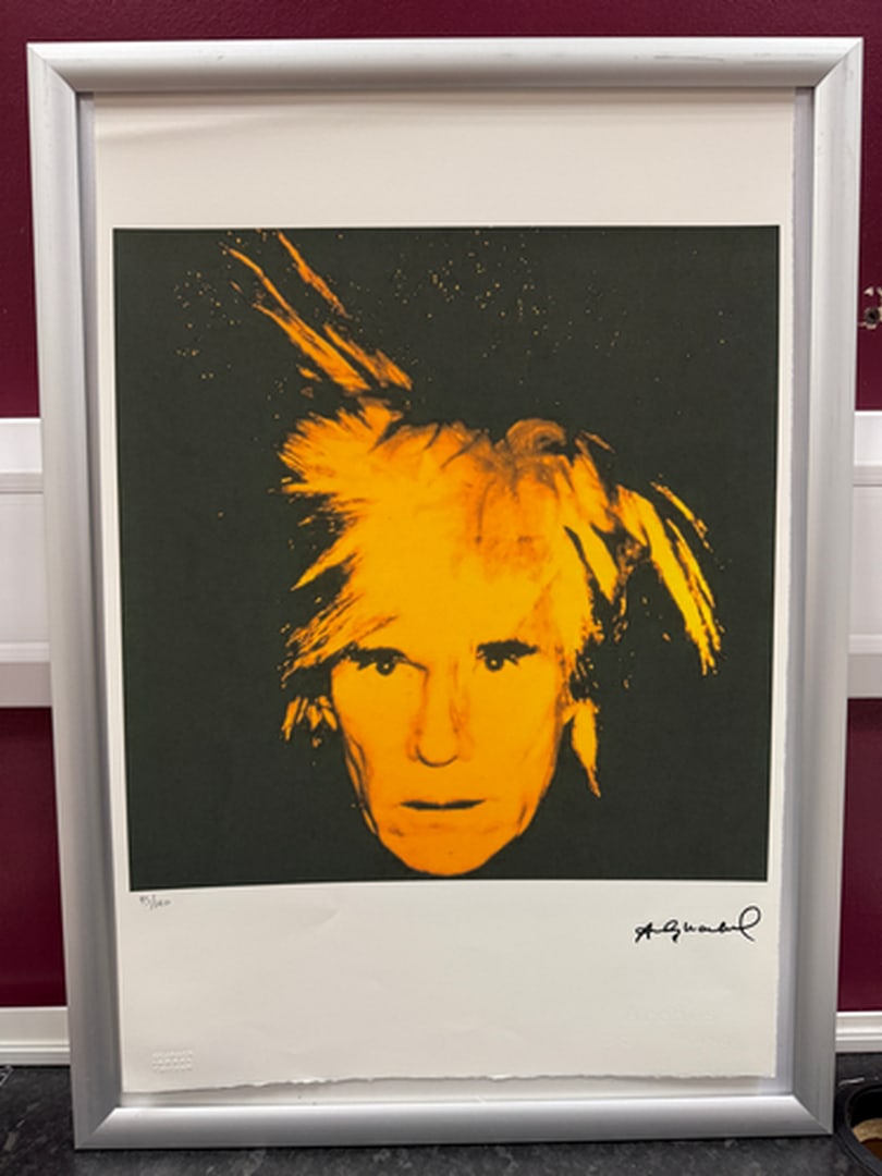 ANDY Warhol, Original, Print, Limited edition, Plate signed: Andy Warhol edition Arabic numbering - numbering 100 copies - Approximate dimensions of the sheet 57.3 x 38.4 cm - INTONSO / IRREGULAR SHEET on 4 sides, weight between 180/210 - Watermark on Arches Fr