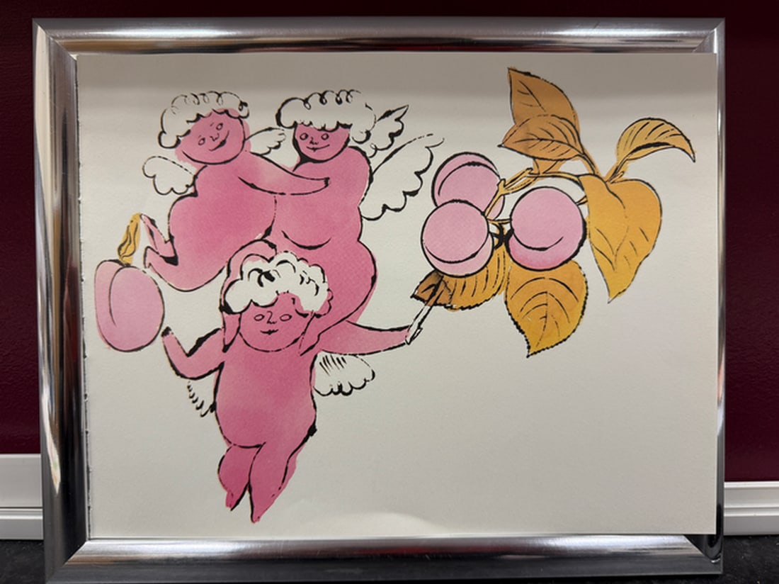 Andy Warhol- In the Bottom of My Garden Page., Rare, Edition, Print on paper, Size- 20cm x 25cm. (1 of 1)