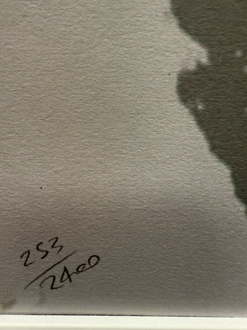 ANDY WARHOL RARE 1986 LMD ED LARGE FINE ART LITHOGRAPH PRINT~(23 1/2"" W X 23 5/8"" H) - 3