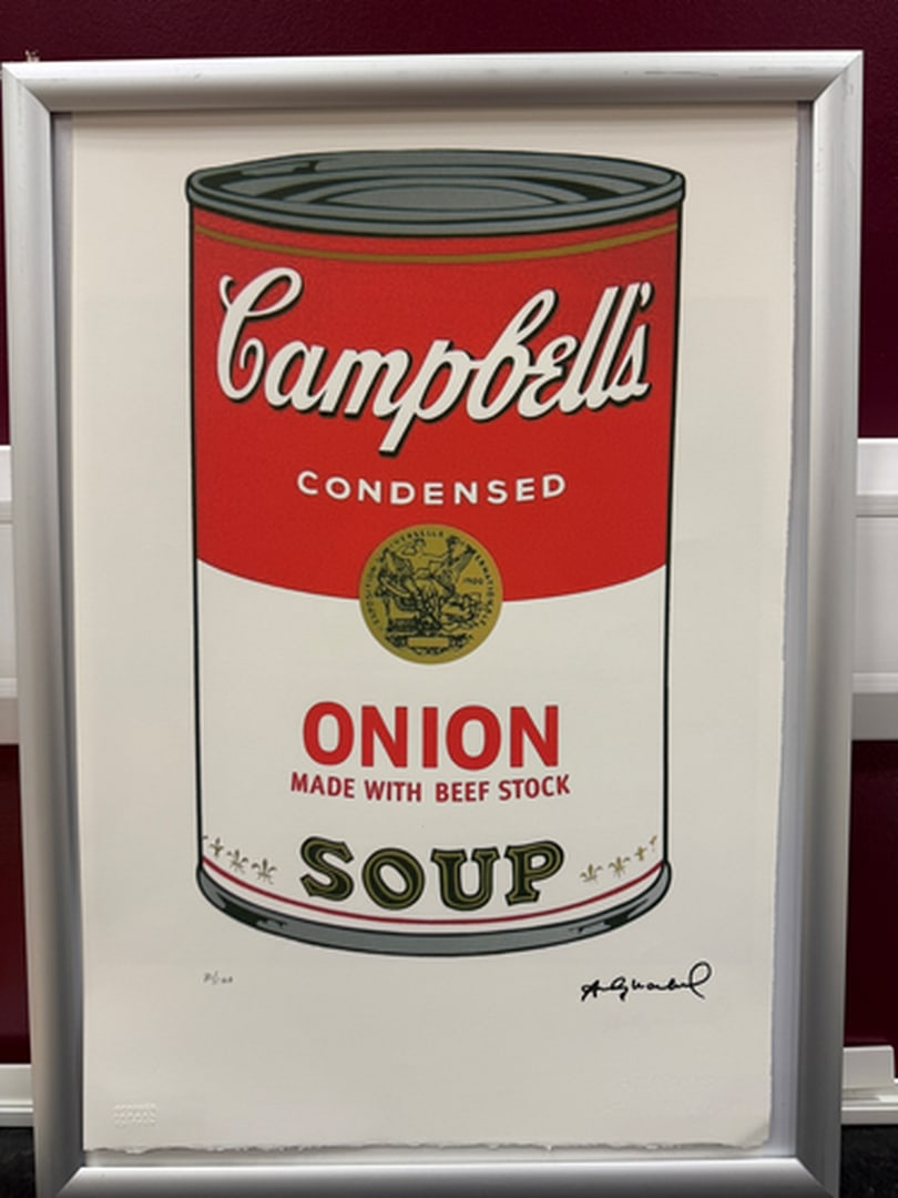 ANDY Warhol, Original, Print, Limited edition, Plate signed: Andy Warhol edition Arabic numbering - numbering 100 copies - Approximate dimensions of the sheet 57.3 x 38.4 cm - INTONSO / IRREGULAR SHEET on 4 sides, weight between 180/210 - Watermark on Arches Fr