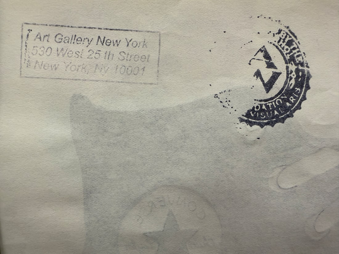 Andy Warhol- (After) Drawing on Paper. Signed Stamped on verso, - 3