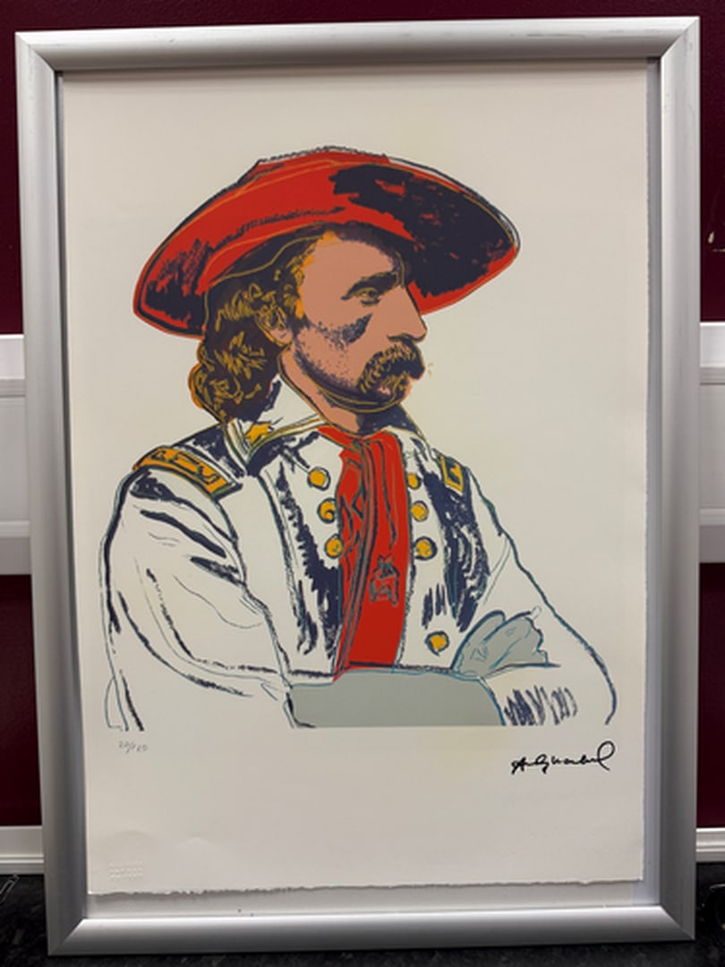 ANDY Warhol, Original, Print, Limited edition, Plate signed: Andy Warhol edition Arabic numbering - numbering 100 copies - Approximate dimensions of the sheet 57.3 x 38.4 cm - INTONSO / IRREGULAR SHEET on 4 sides, weight between 180/210 - Watermark on Arches Fr