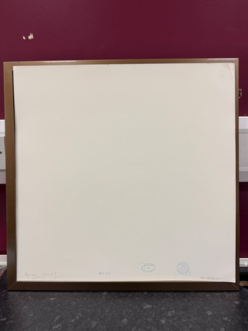 Andy Warhol, (After) Original Print, Limited Edition, Seal, Hand signed And Numbered - 3