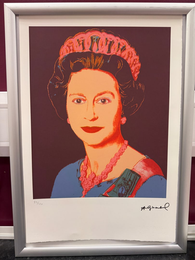 ANDY Warhol, Original, Print, Limited edition, Plate signed: Andy Warhol edition Arabic numbering - numbering 100 copies - Approximate dimensions of the sheet 57.3 x 38.4 cm - INTONSO / IRREGULAR SHEET on 4 sides, weight between 180/210 - Watermark on Arches Fr