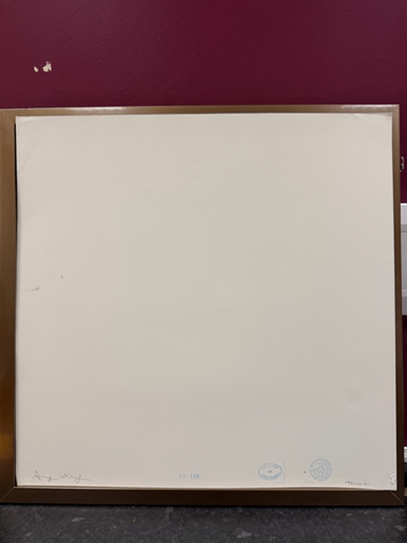 Andy Warhol, (After) Original Print, Limited Edition, Seal, Hand signed And Numbered - 2