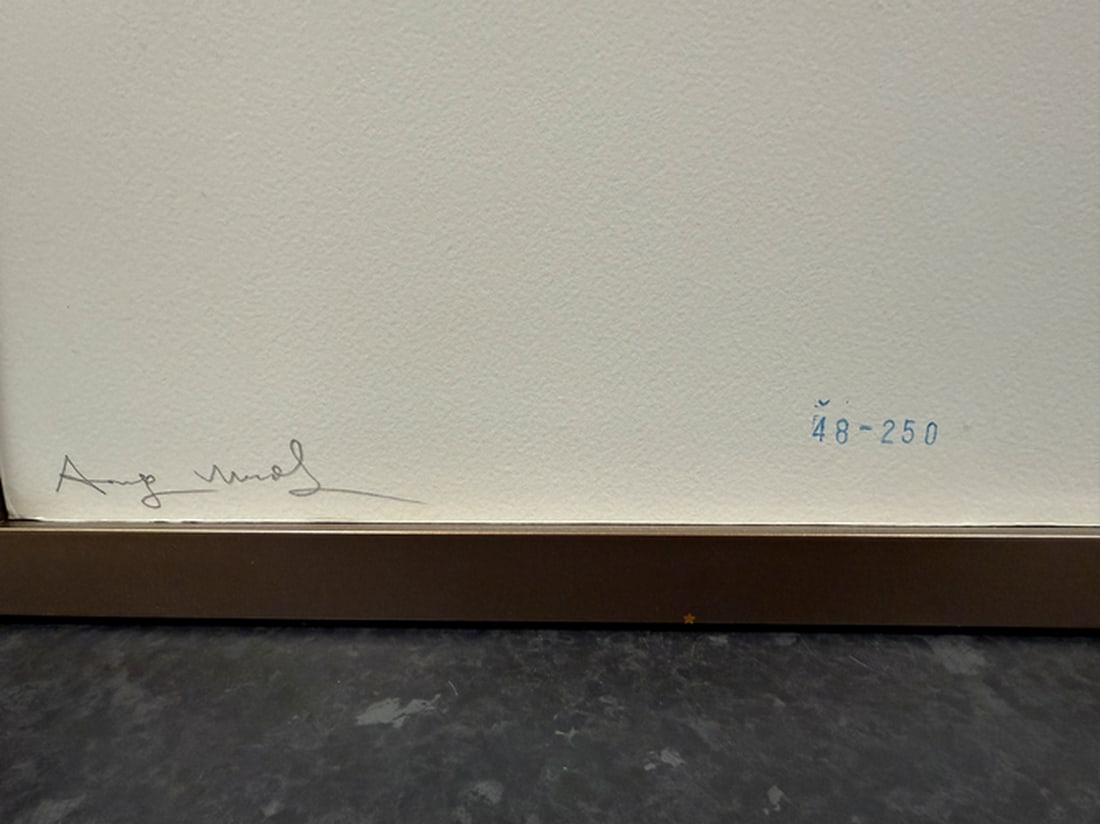 Andy Warhol, (After) Original Print, Limited Edition, Seal, Hand signed And Numbered - 3