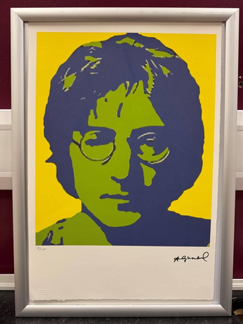 ANDY Warhol, Original, Print, Limited edition, Plate signed: Andy Warhol edition Arabic numbering - numbering 100 copies - Approximate dimensions of the sheet 57.3 x 38.4 cm - INTONSO / IRREGULAR SHEET on 4 sides, weight between 180/210 - Watermark on Arches Fr