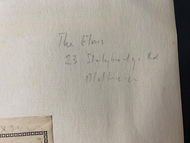 Laurence Stephen Lowry, 1961, Original, Drawing, Hand Signed, - 2