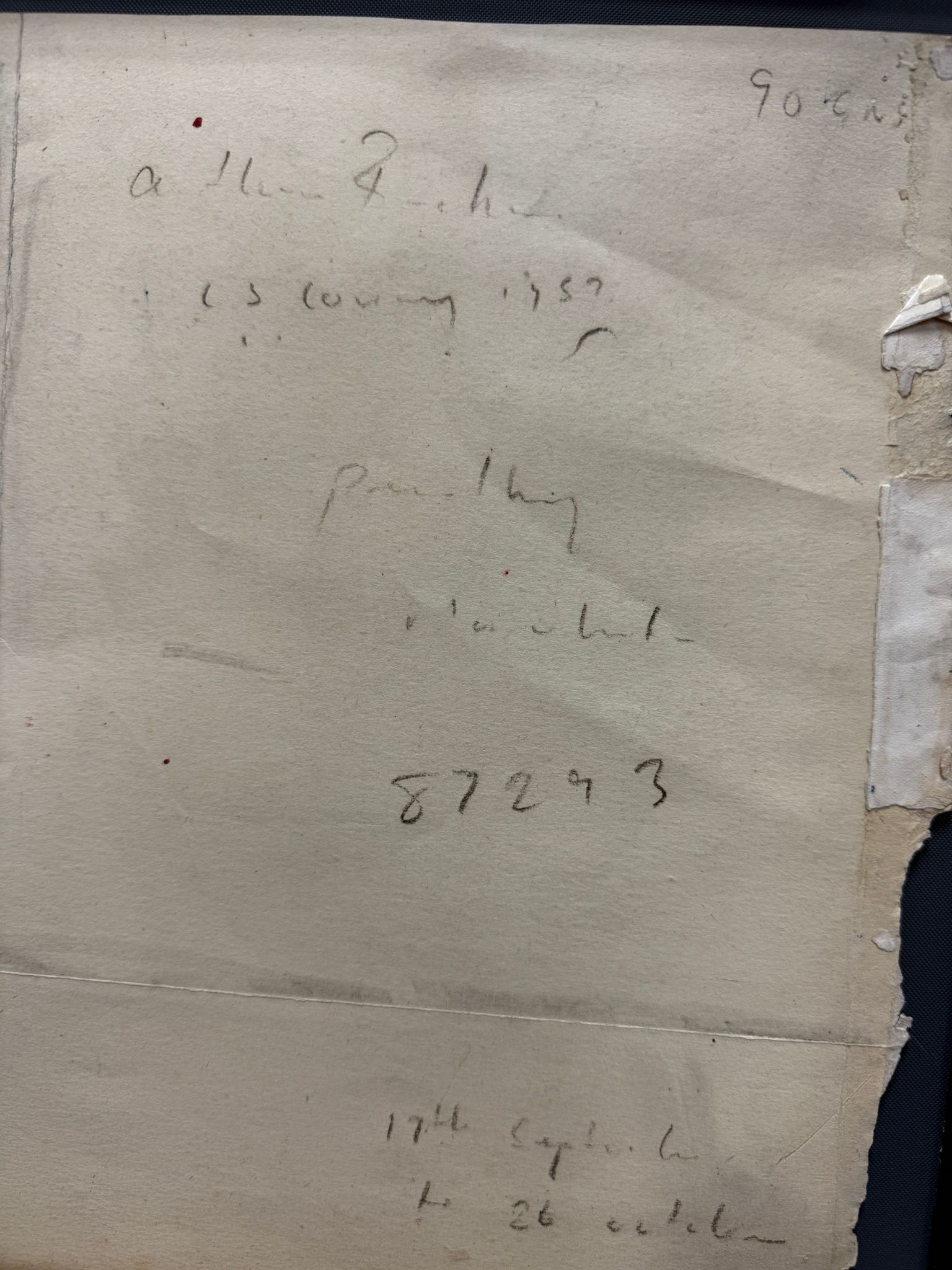 Lowry, Old Man 1960's, Original, Drawing, Hand Signed - 9