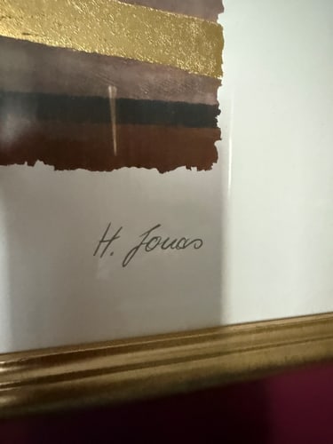 Original, Drawing, Rare, Hand Signed and dated, - 2