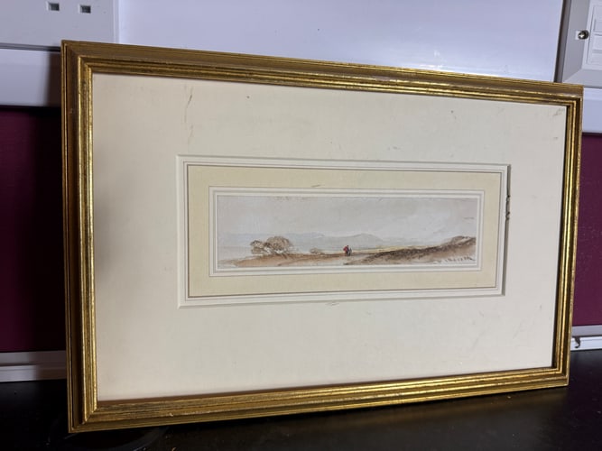 William Leighton Leitch, Original Watercolour, Signed, and Dated, 1844 - 2