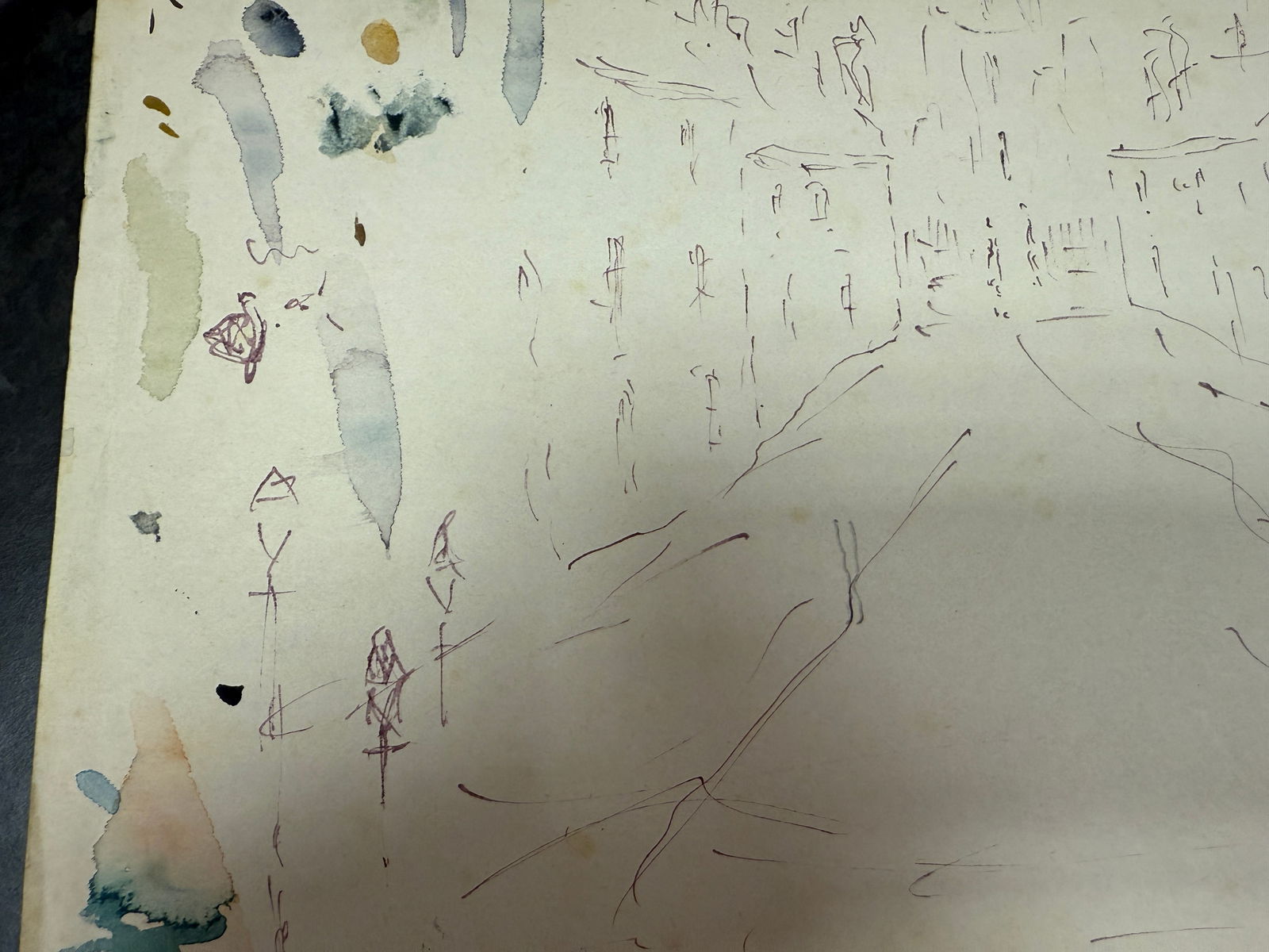 Laurence Stephen Lowry, 1949 Original, Drawing, Rare, Hand Signed and dated, - 3