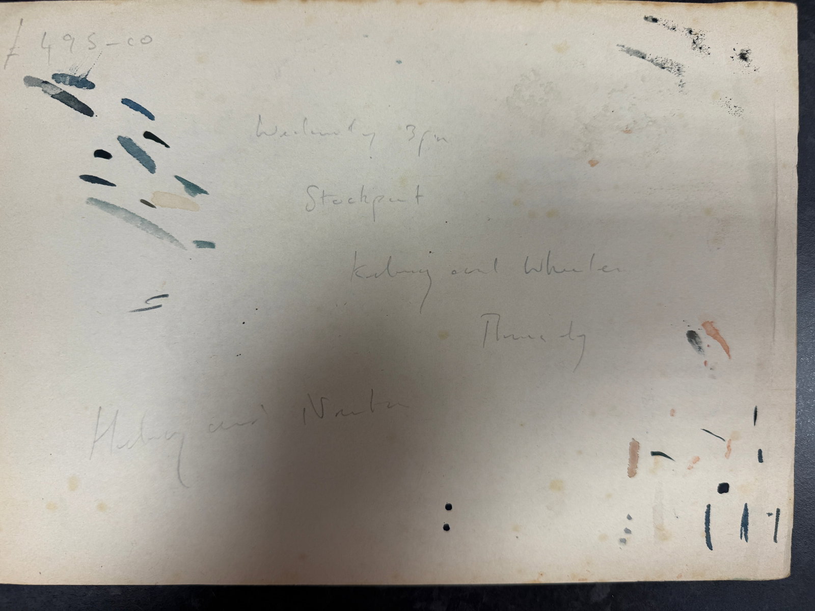 Laurence Stephen Lowry, 1949 Original, Drawing, Rare, Hand Signed and dated, - 5