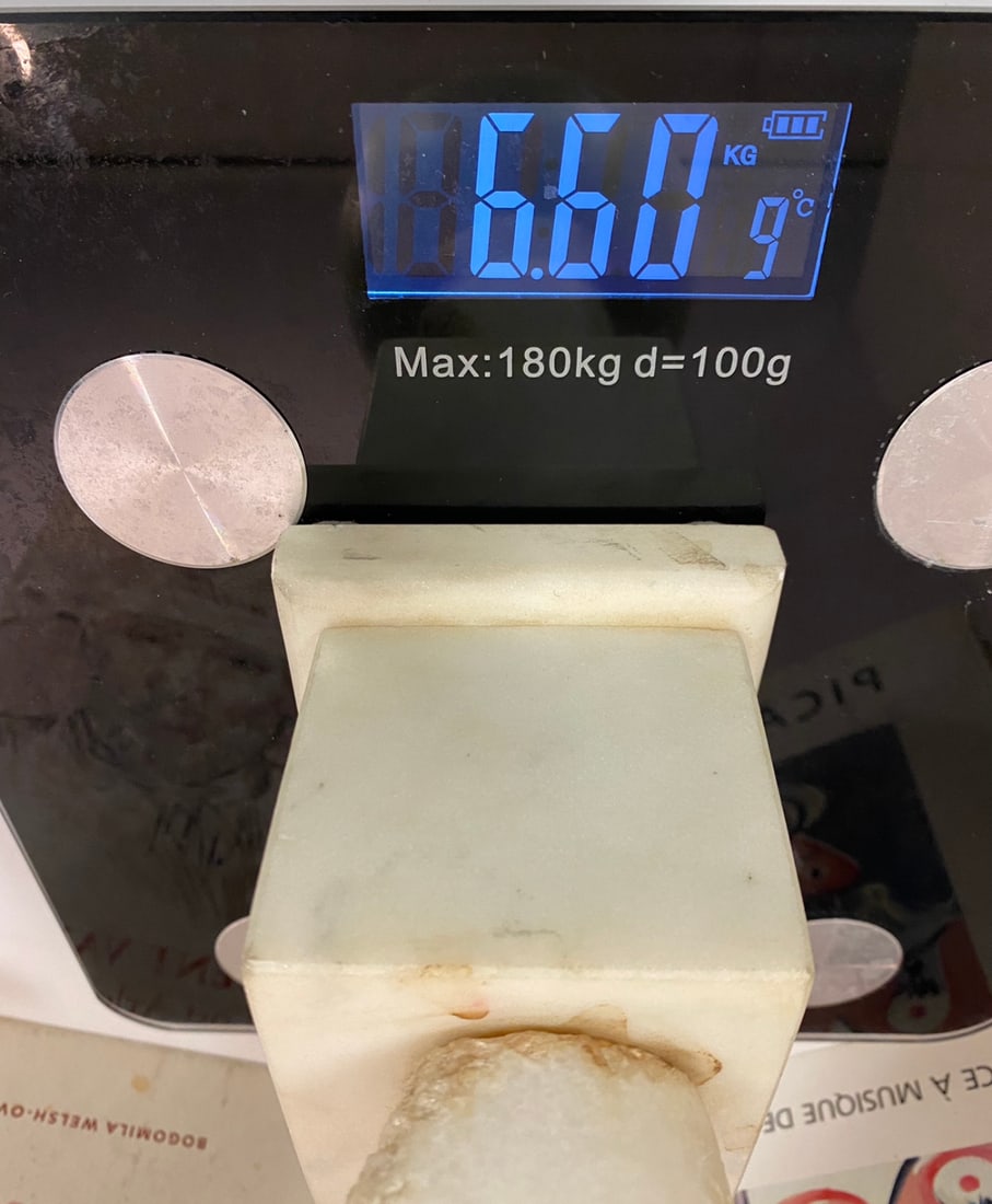 Constantin Brancusi (“In the manner of”), Marble Head Art Sculpture Signed And Dated 193 - 14