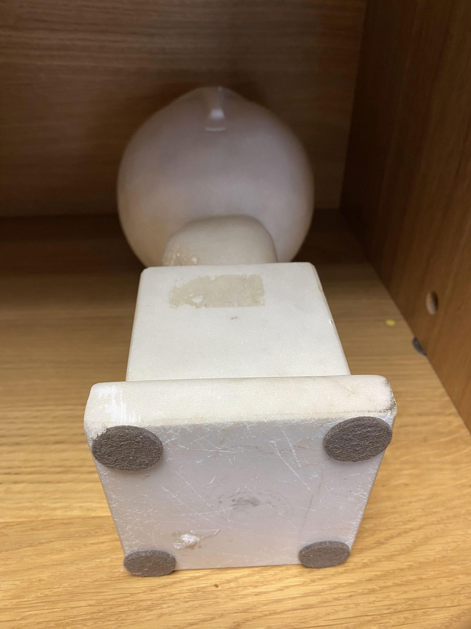 Constantin Brancusi (“In the manner of”), Marble Head Art Sculpture Signed And Dated 193 - 9