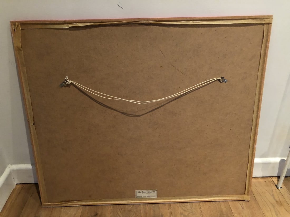 David Hockney, Original Exhibition Poster, 1853 Gallery, Signed With Latter of COA, - 12