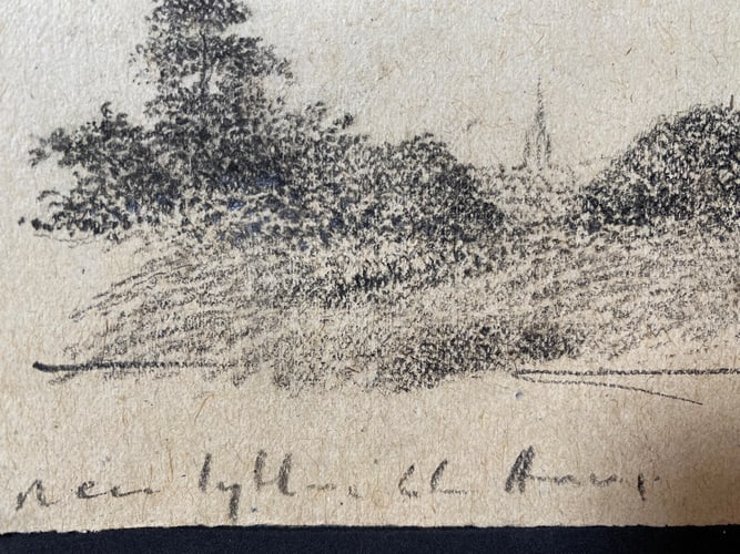 L.S.Lowry, Original, Drawing, Rare, Hand Signed and dated, - 4