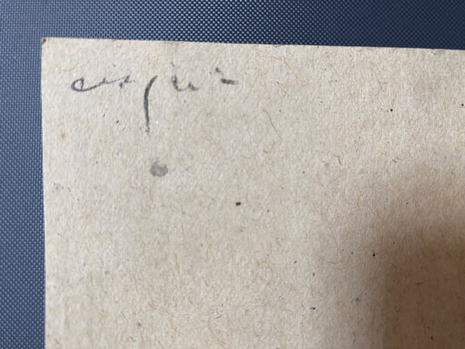 L.S.Lowry, Original, Drawing, Rare, Hand Signed and dated, - 8