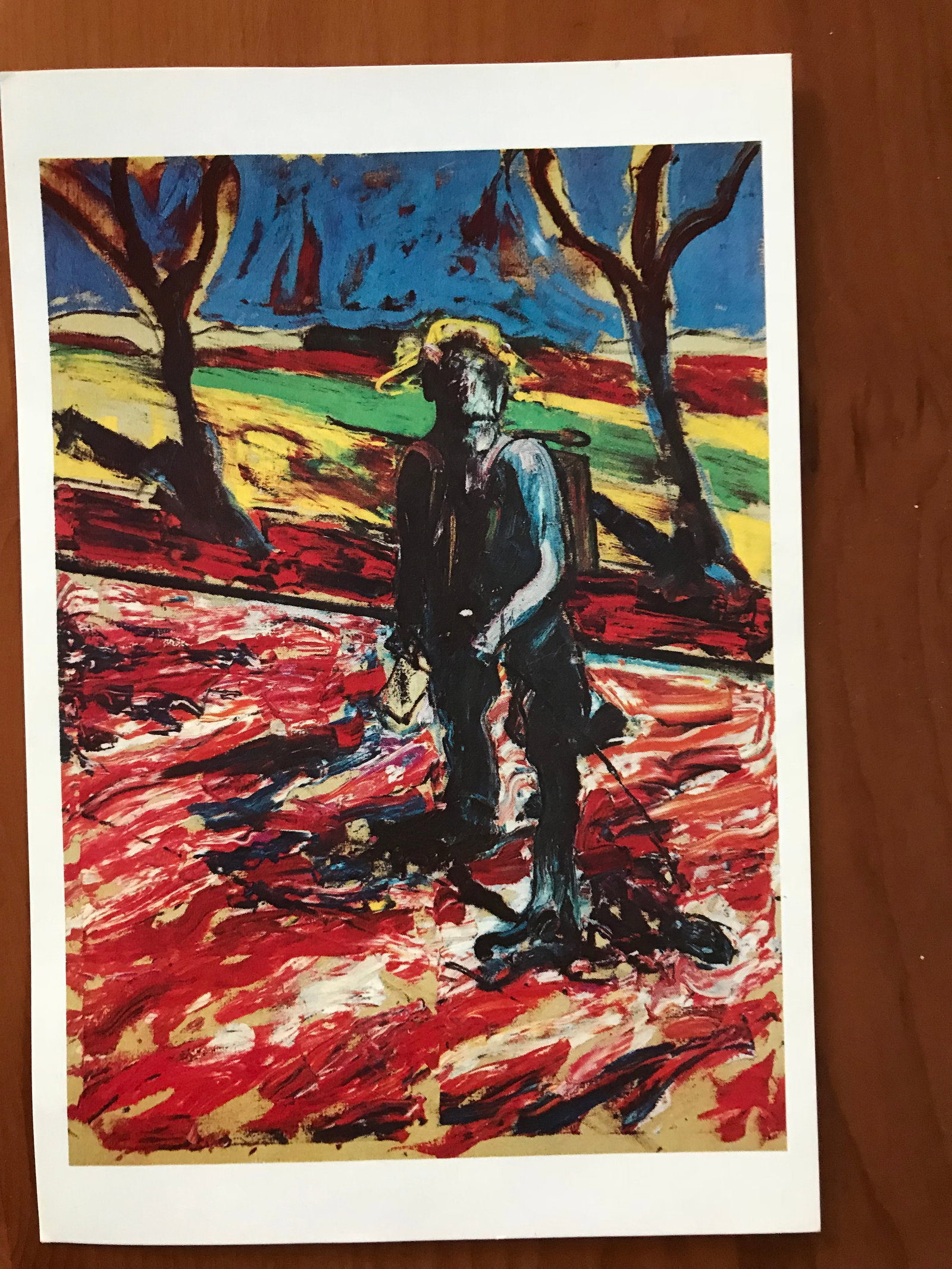 Francis Bacon, Portrait Of Van Gogh, Hand Signed, Original, COA. Invoice,: Francis Bacon, Portrait Of Van Gogh, Hand Signed, Original, COA. Invoice,