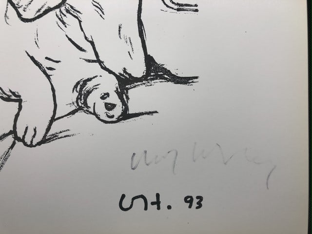 David Hockney. Little Boodge Is A 1993 lithograph. - 3