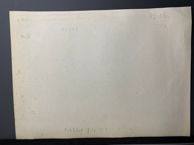 Laurence Stephen Lowry, 1961, Original, Drawing, Hand Signed, - 14