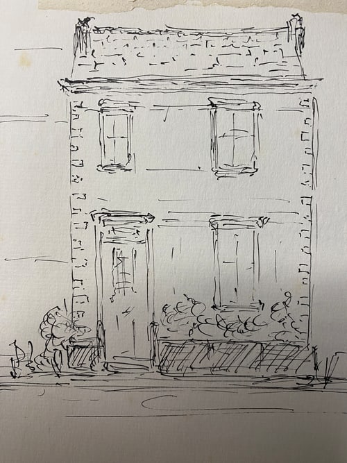 Laurence Stephen Lowry, 1961, Original, Drawing, Hand Signed, - 16