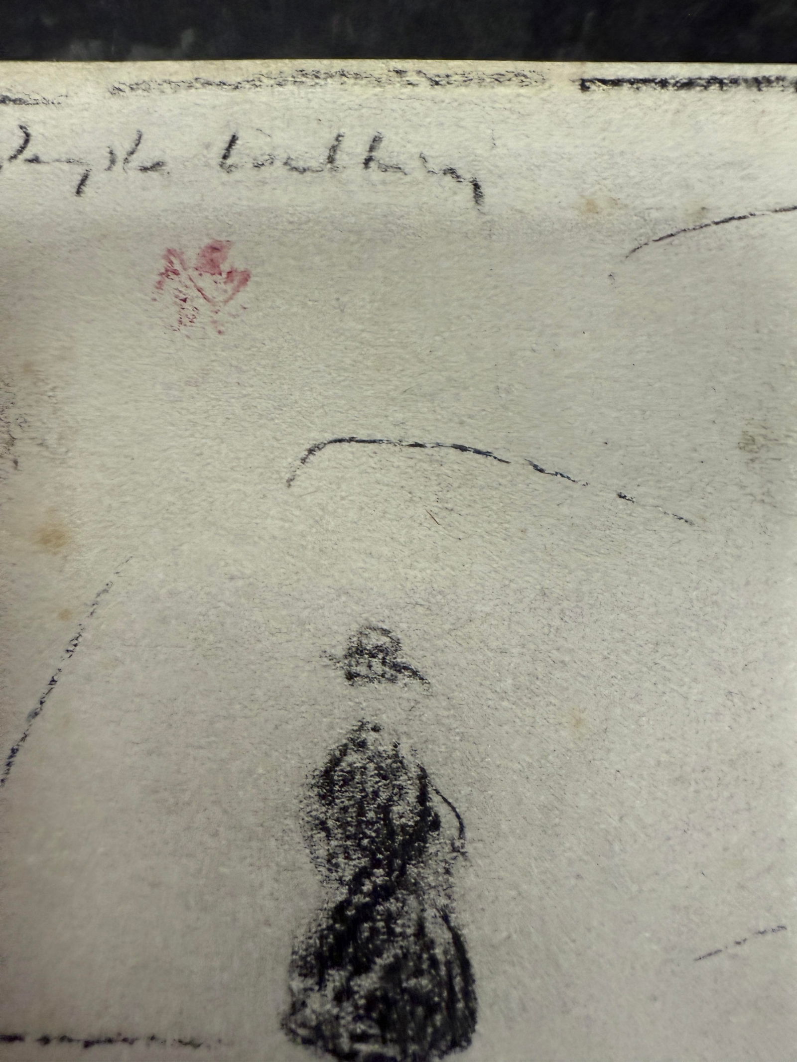 Laurence Stephen Lowry, 1958, Original, Drawing, Hand Signed, - 4