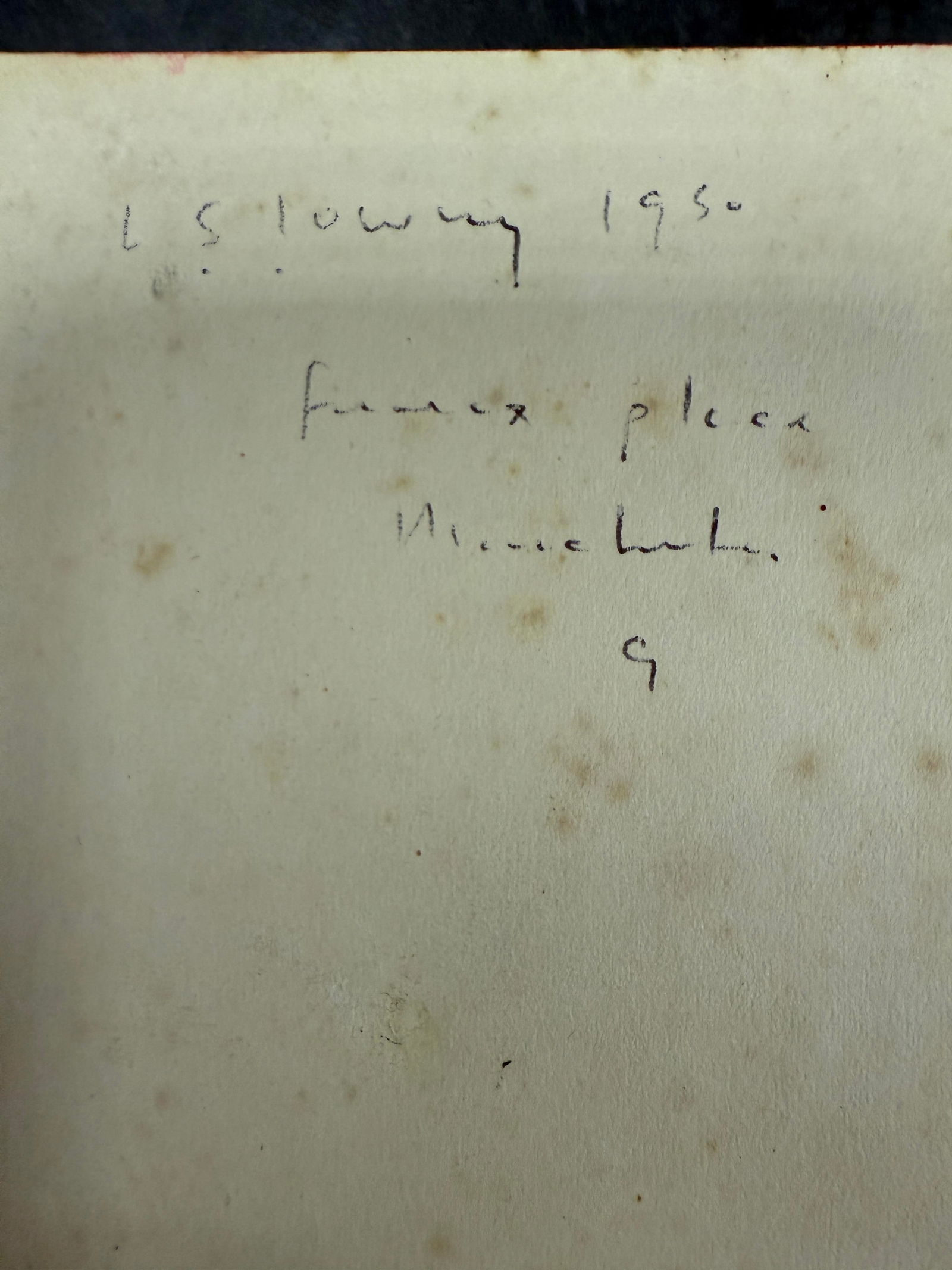 Lowry, 1950, Original, Drawing, Hand Signed, - 6