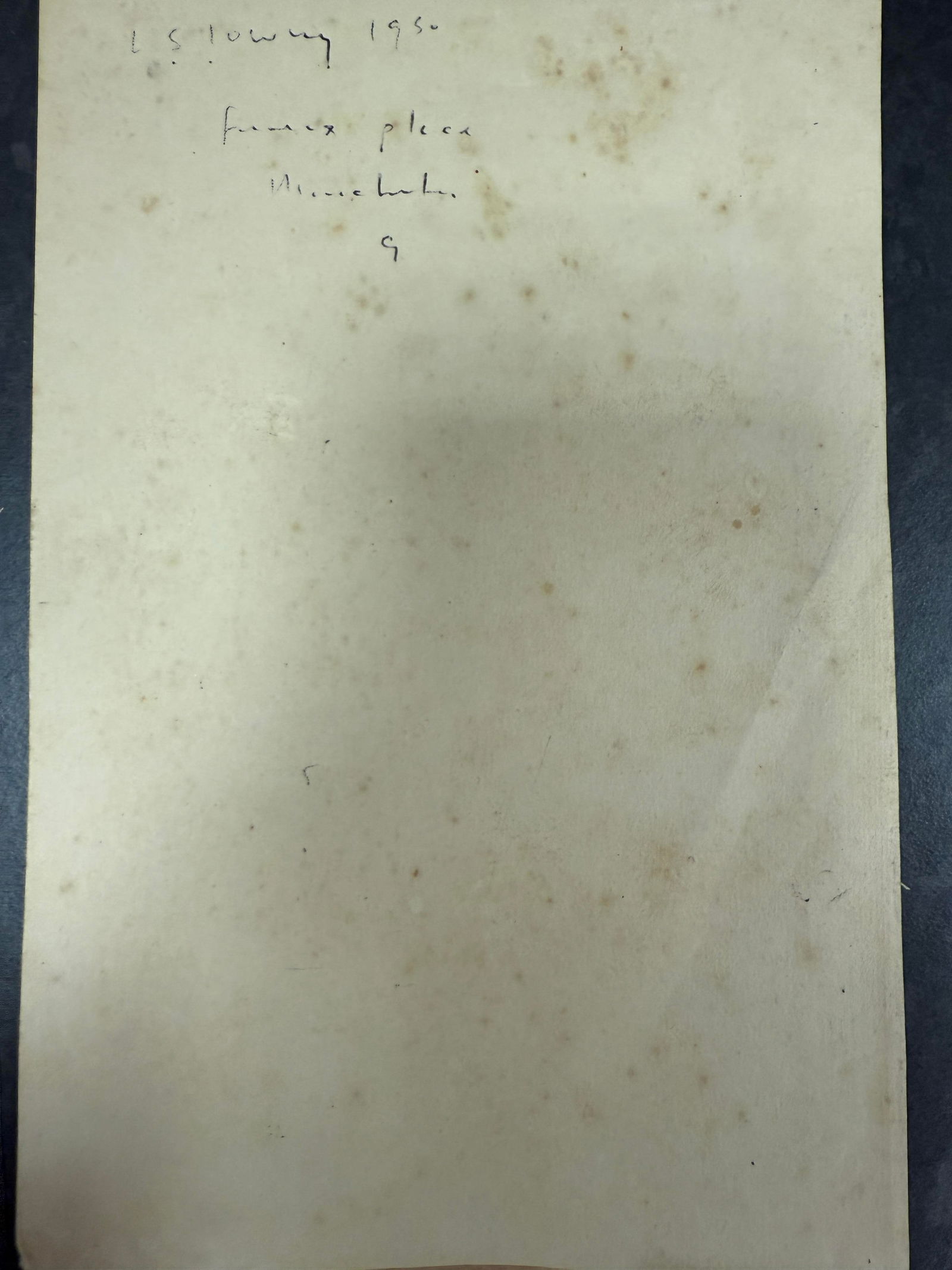 Lowry, 1950, Original, Drawing, Hand Signed, - 7