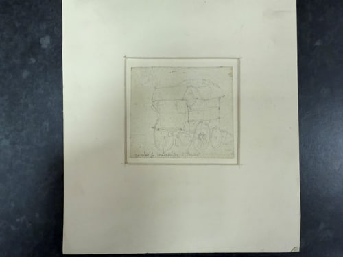 Original, Drawing, Rare, Hand Signed and dated, (1 of 6)