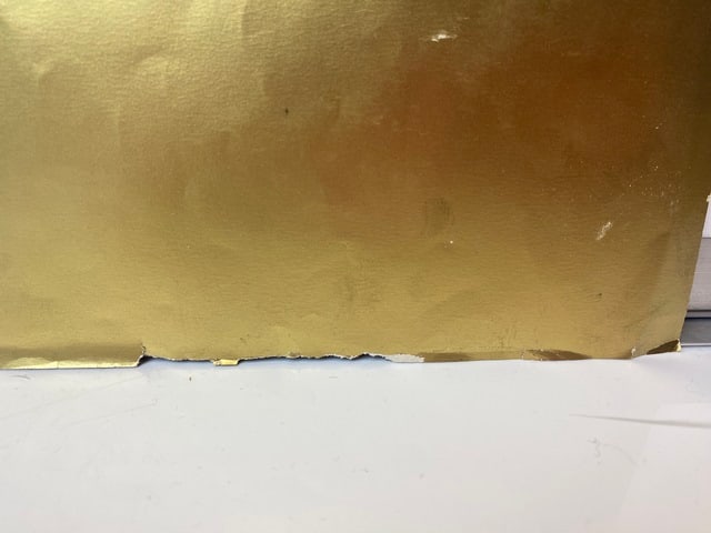 Andy Warhol, Original, Print on foil, from the gold book, signed, - 12