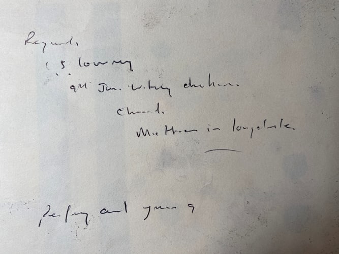 Lowry, 1549, Original, Drawing, Hand Signed, - 6